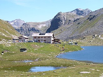 Flüelapasshöhe von der Davoser Seite aus gesehen