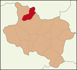 Distretto di Kırkağaç – Mappa