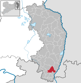 Kaart van Mittelherwigsdorf