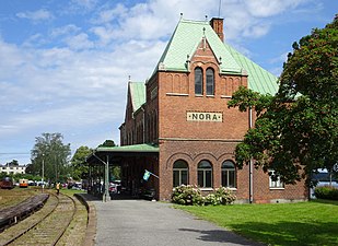 Nora station, 1898.