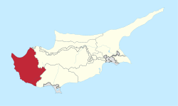 Lokasi di Siprus