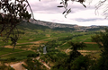 Vue de Tautavel depuis la Caune de l'Arago