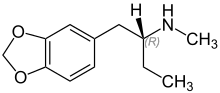 (R)-N-Methyl-1-(1,3-benzo-dioxol-5-yl)-2-butylamin