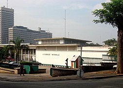 Altes Gebäude der Nationalversammlung in Abidjan.
