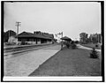 Elmhurst station circa 1890s.