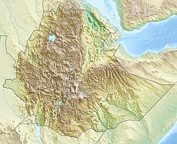 Location of Lake Chamo in Ethiopia.