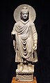 Una de las primeras representaciones de Buda, siglos I-II Gandhara.