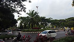 Roundabout at Parigi, Pondok Aren