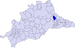 Riogordo – Mappa