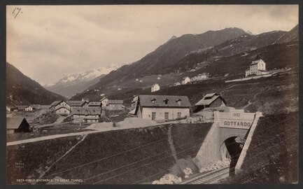 Airolo ca. år 1889 (sydside)