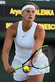 Aryna Sabalenka,Campeona individual femenina 2023. Fue su primer título importante.