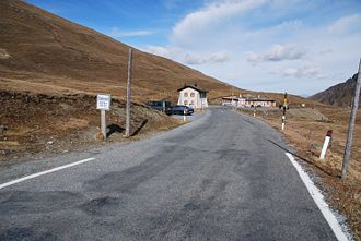 Passhöhe aus Richtung Bormio – Stilfser Joch