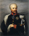 Generalfeldmarschall Gebhard von Blücher wearing the 1813 Grand Cross of the Iron Cross and the Star to the Grand Cross (Blücherstern).