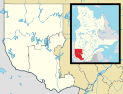 Plaisance is located in Western Quebec