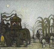 De stoet van de magiërs, 1925, schilderij, collectie KMSKA Antwerpen