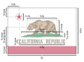 Caratteristiche per la bandiera della California
