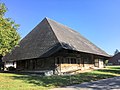 Gerberhaus in Reiben bei Büren an der Aare. Beim Schusswechsel am 2. März 1798 abgebrannt und anschließend gleich neu erbaut. ⊙