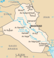 Image 43CIA map of Iraq, following typical labeling guidelines to maximize legibility and association (from Cartographic design)