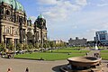 The Lustgarten, from the north-east towards the Berlin Cathedral