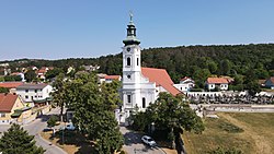 Parish church of Mannersdorf am Leithagebirge