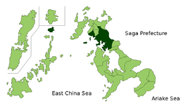 Sasebo – Mappa