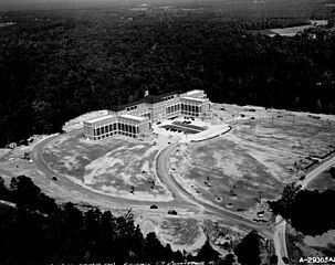 Aerial view, 1945