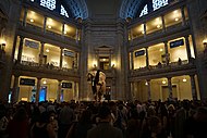 Rotunda at night