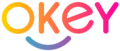 Current logo of OKEY (2019–present)