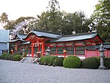 西院春日神社本殿