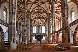 St. Wolfgang-kyrkja i Schneeberg i Sachsen er ei seingotisk hallkyrkje