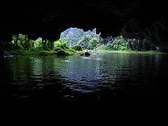 Interior de las cuevas.