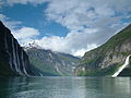 Jižní hranice: Geirangerfjord