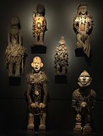 Религиозные идолы Нконди духа Нкиси из Центральной Африки, 1880-1900- годы.