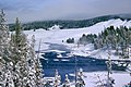 Yellowstonski krajolik zimi