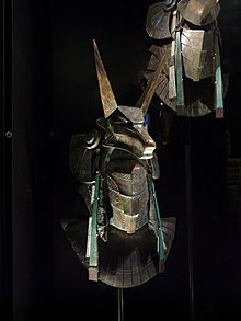 Anubis Helmet From Stargate, Barbican 'Into the Unknown' Exhibition (36369747355).jpg