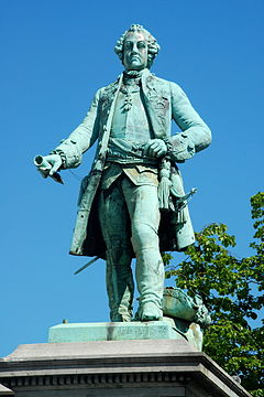 Statue de Charles de Lorraine à Bruxelles.