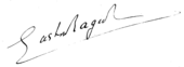 signature de Gaston Rageot