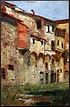 Gualtiero Baynes, Antiche case in piazza davanzati a Firenze (1890-1905)