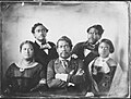 Kamehameha IV:n perheportretti vuodelta 1853.