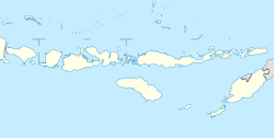 登巴薩在小巽他群岛的位置