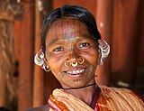 K5. A Kondh woman from Orissa. (FP)