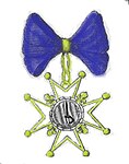 Medalj för medlemmar av 1. graden av Institutionen för militära förtjänster.