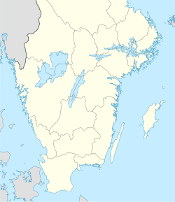 Vänersborg ubicada en Suecia meridional