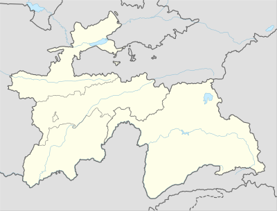 Location map Tajikistan