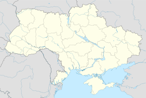 Колки. Карта розташування: Україна