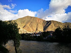 Rivière Huallaga depuis le malecón Alomia Robles.