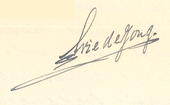 signature d'Arie de Jong