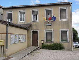 The town hall in Burthecourt-aux-Chênes