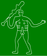 Layout of the Cerne Abbas Giant