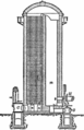 Vue en élévation du four inventé par E-A. Cowper.